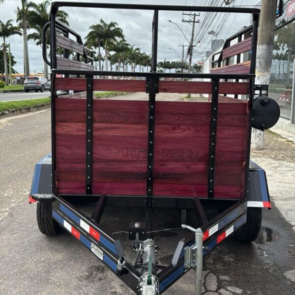 Carreta Fazendinha Para Transporte de Cavalo - 2 Eixo C/Freio a Disco - Imagem 12
