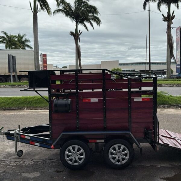 Carreta Fazendinha Para Transporte de Cavalo - 2 Eixo C/Freio a Disco - Imagem 13