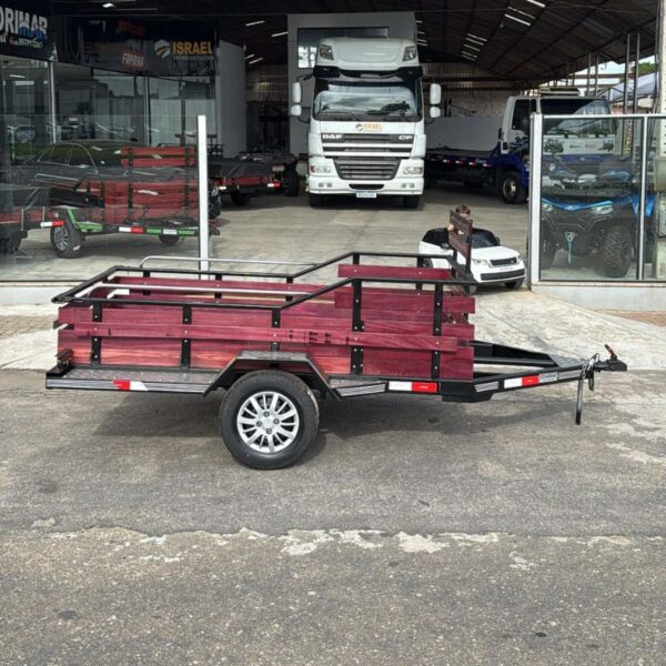 Carreta Fazendinha Premium 1 Eixo - 2.50x1.30x0.40m - Imagem 3