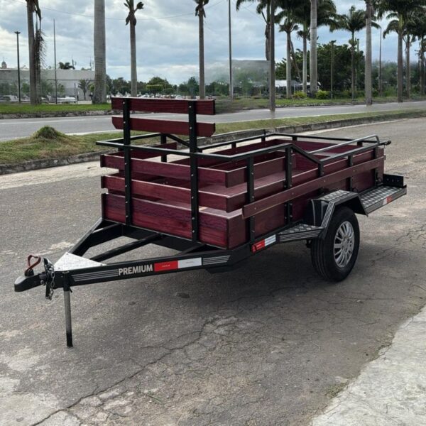 Carreta Fazendinha Premium 1 Eixo - 2.50x1.30x0.40m - Imagem 2