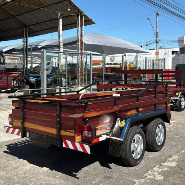 Carreta Fazendinha Premium 2 Eixos 3.00x1.45x0.50m - Imagem 2