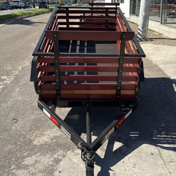 Carreta Fazendinha Simples 1 Eixo - 2.00x1.19x0.60m - Imagem 3