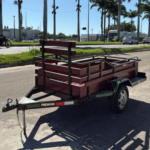 Carreta Fazendinha Premium 1 Eixo - 2.30x1.25x0.40m - Imagem 4