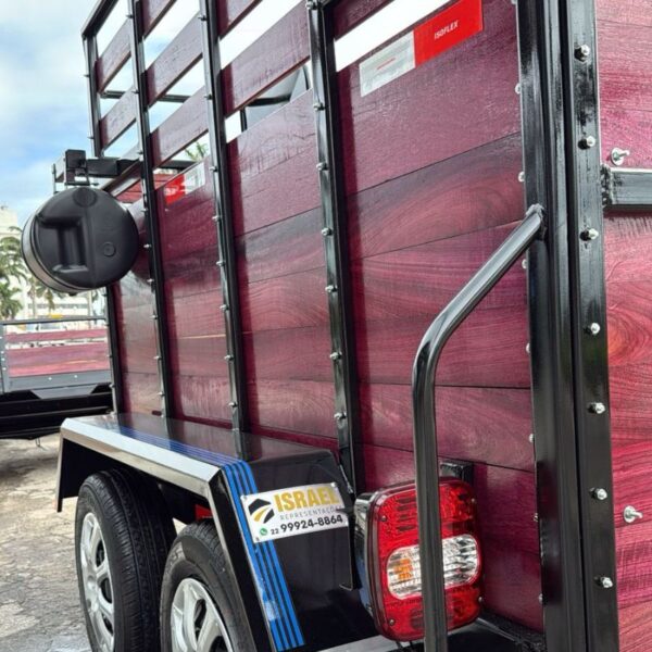 Carreta Fazendinha Para Transporte de Cavalo - 2 Eixo C/Freio a Disco - Imagem 4