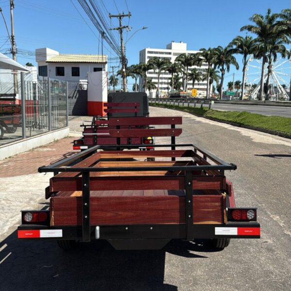 Carreta fazendinha Intermediária 1 Eixo - 2.30x1.25x0.50m - Imagem 5