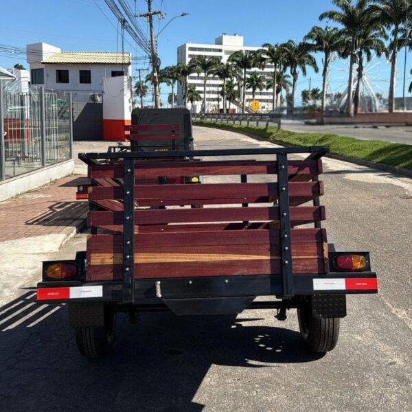 Carreta Fazendinha Simples 1 Eixo - 2.00x1.19x0.60m - Imagem 5