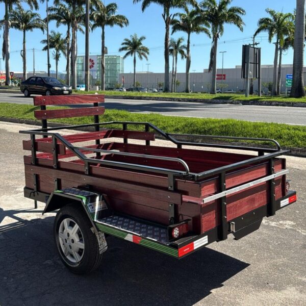 Carreta Fazendinha Premium 1 Eixo - 2.30x1.25x0.40m - Imagem 6