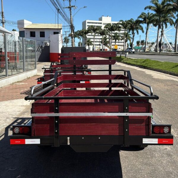 Carreta Fazendinha Premium 1 Eixo - 2.30x1.25x0.40m - Imagem 7