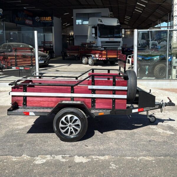 Carreta Fazendinha Exclusiva 1 Eixo  - 2.00x1.25x0.40m - Imagem 7