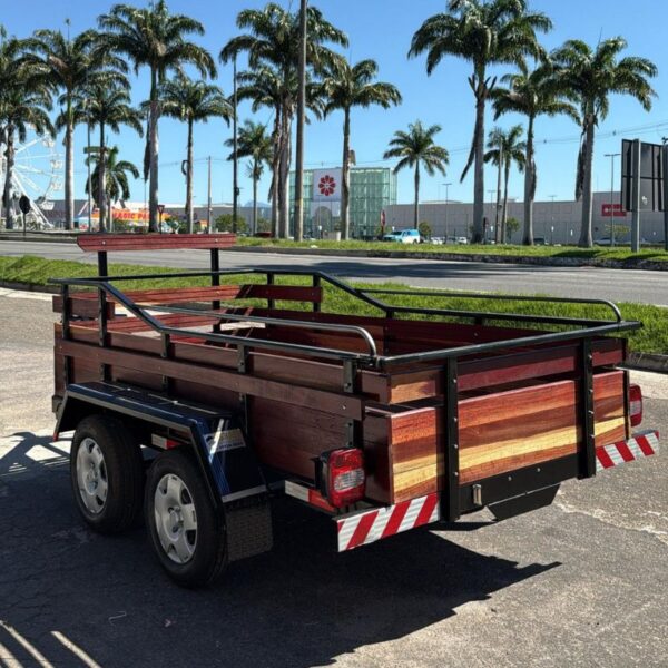 Carreta Fazendinha Premium 2 Eixos 3.00x1.45x0.50m - Imagem 8