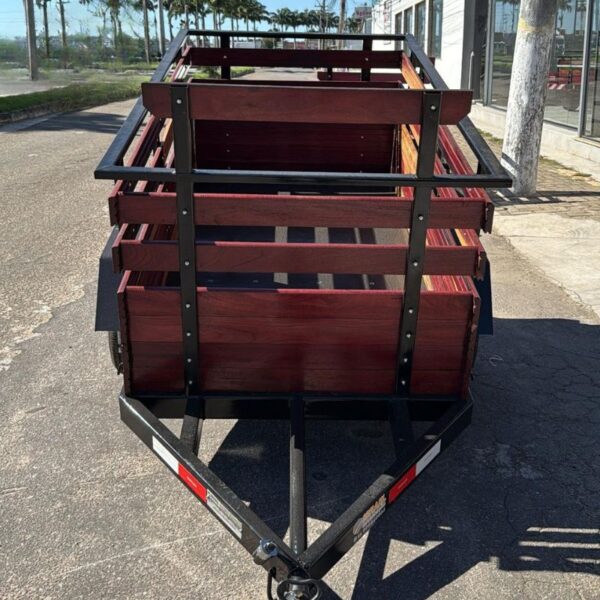 Carreta Fazendinha Simples 1 Eixo - 2.00x1.19x0.80m - Imagem 8