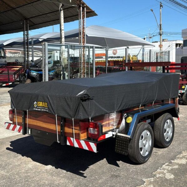 Carreta Fazendinha Premium 2 Eixos 3.00x1.45x0.50m - Imagem 9