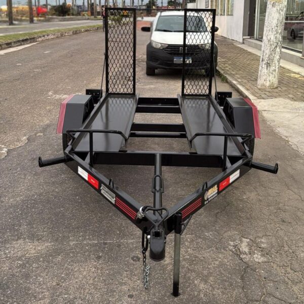 Carreta Prancha P/Transporte de Quadriciclo - 1 Eixo 2.00x1.35m - Imagem 2