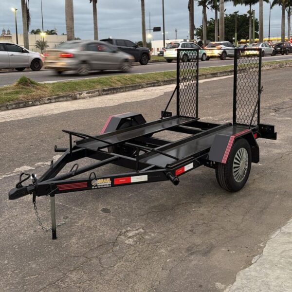Carreta Prancha P/Transporte de Quadriciclo - 1 Eixo 2.00x1.35m - Imagem 3