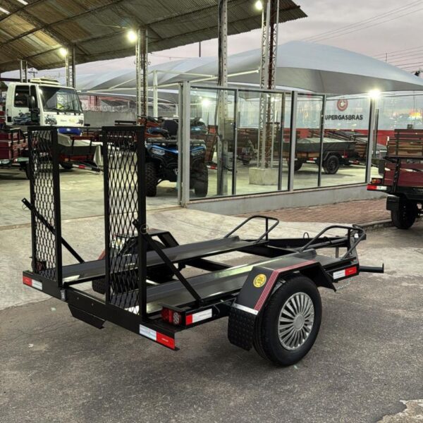 Carreta Prancha P/Transporte de Quadriciclo - 1 Eixo 2.00x1.35m - Imagem 7