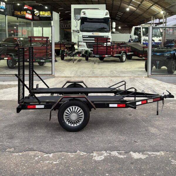 Carreta Prancha P/Transporte de Quadriciclo - 1 Eixo 2.00x1.35m - Imagem 8